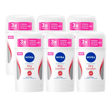 Nivea Dry Comfort Deostick Voordeelverpakking
