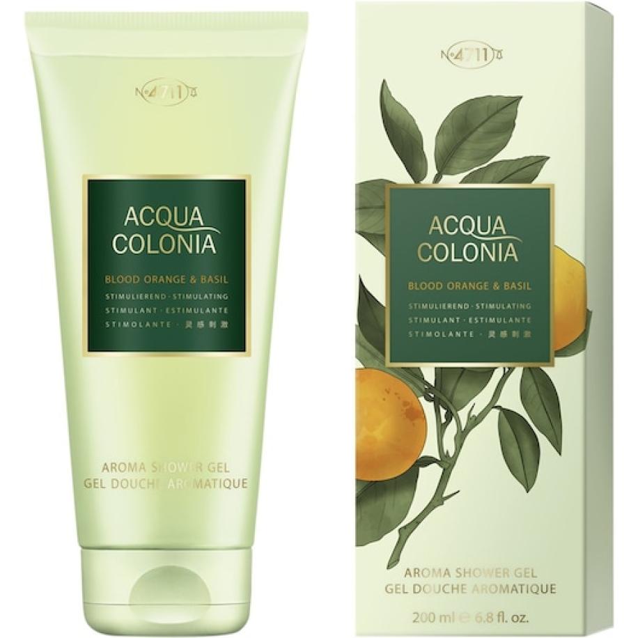 4711 Acqua Colonia Blood Orange & Basil Aroma Shower Gel Douchegel Dames 200 ml