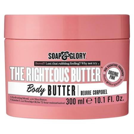 Soap & Glory Vochtinbrenger De Righteous Butter Hydraterende Body Bodybutter Dames 300 ml