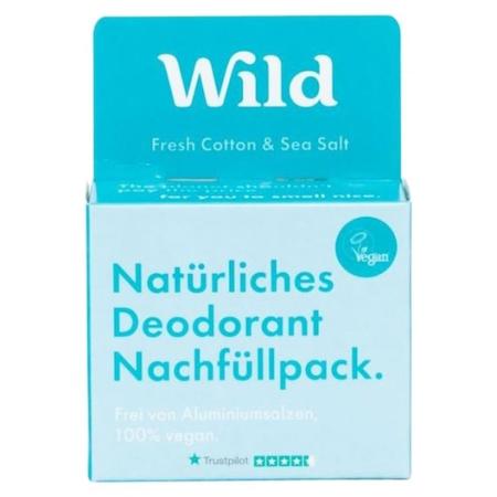 Wild Deodorant Navulling Vers Katoen Dames 40 g