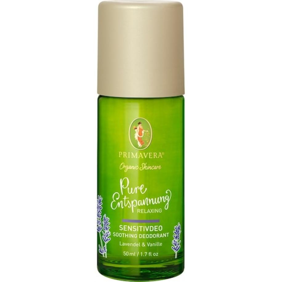Primavera Deodorants Gevoelige deodorant Aromatherapie en essentiële oliën Unisex 50 ml
