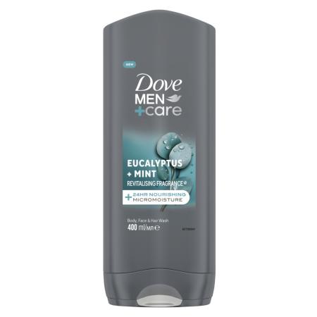 Dove Men +Care Body Face & Hair Wash Eucalyptus + Mint