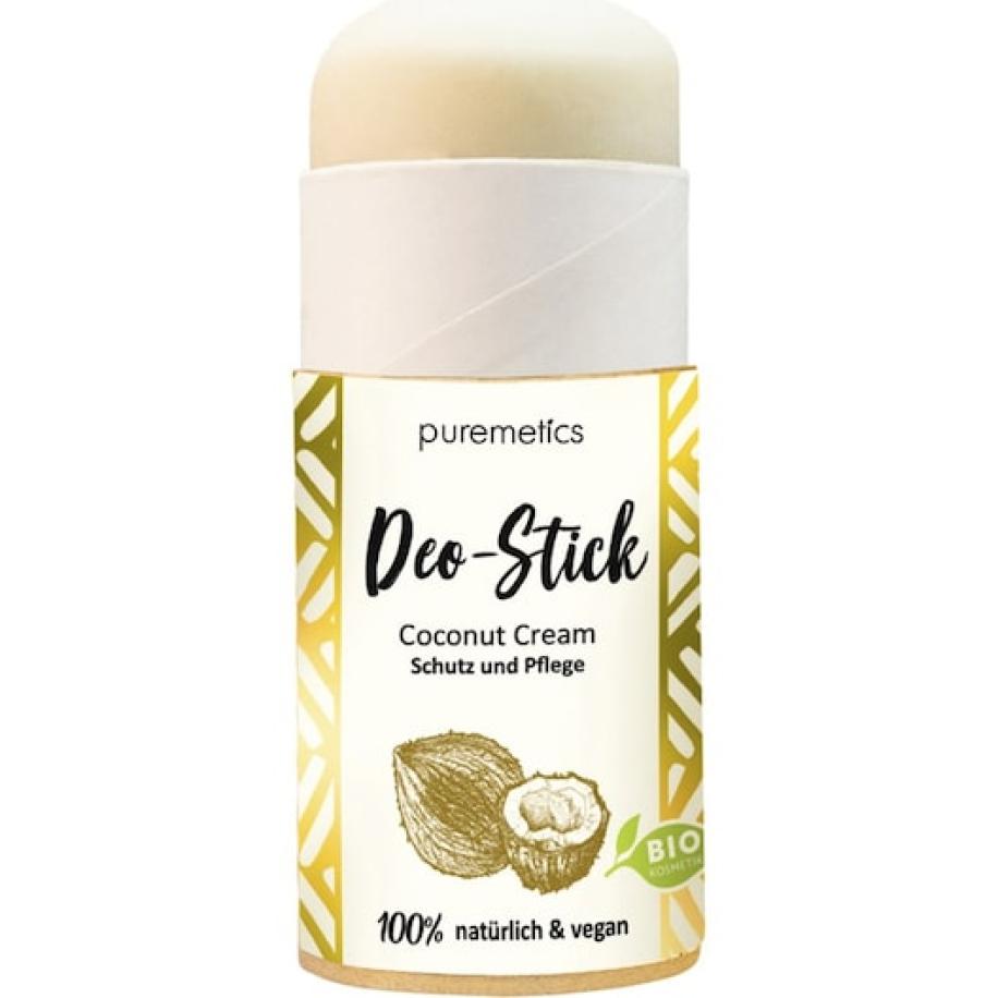 puremetics Lichaamsverzorging Deo-Stick Coconut-Cream Deodorant Dames 50 ml
