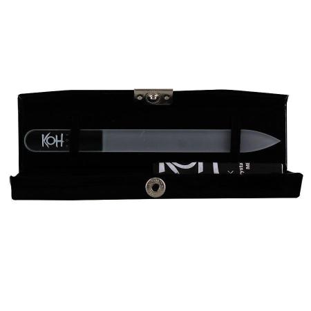 KOH Crystal Nail File Medium with Purse Case