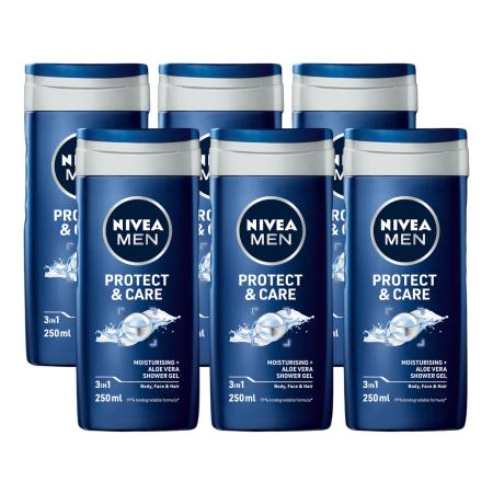 Nivea Men Protect & Care Shower Gel Voordeelverpakking
