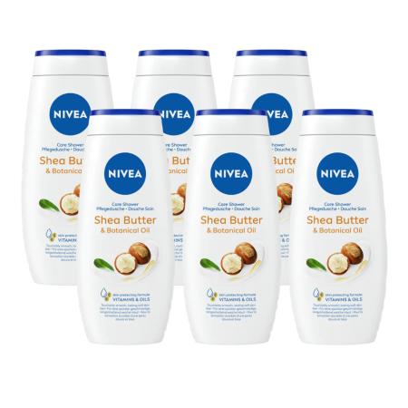 Nivea Shea Butter & Botanical Oil Soft Care Shower Voordeelverpakking