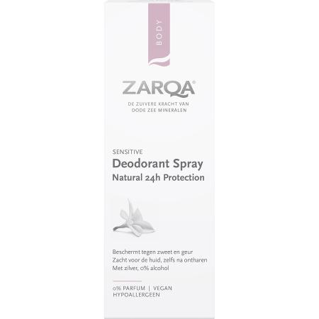 ZARQA Sensitive Deodorant Spray Natural 24H Protection