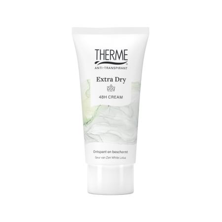 Therme Anti-Transpirant Extra Dry 48h Cream - Zen White Lotus