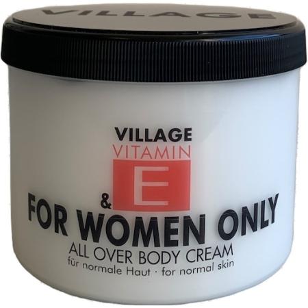 Village Vitamin E All Over Body Cream Cosmetica Unisex 500 ml