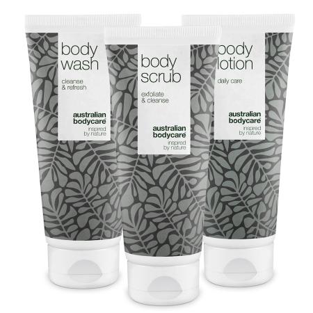Australian Bodycare Bodylotion + Bodywash + Bodyscrub