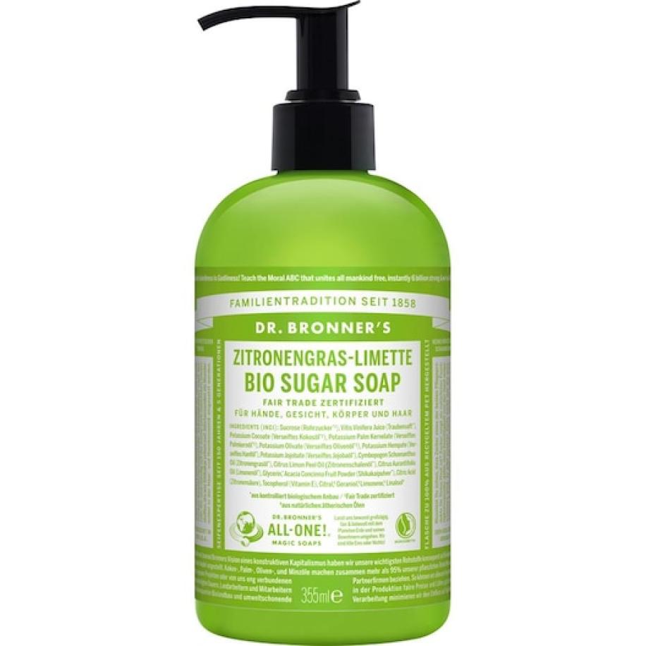 Dr. Bronner's Vloeibare zeep Citroengras-limoen biologische suikerzeep Dames 710 ml