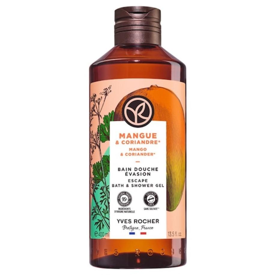 Yves Rocher Mango & Coriander Escape Bad- en Douchegel Dames 400 ml