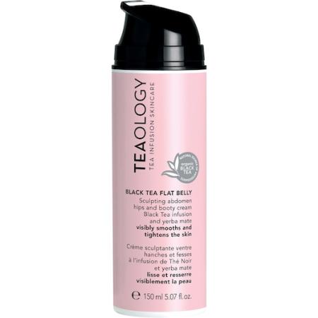 Teaology Lichaamsverzorging Black Tea Flat Belly Cream Bodylotion Dames 150 ml