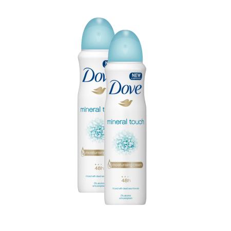 Dove Mineral Touch Deodorant Spray Duo