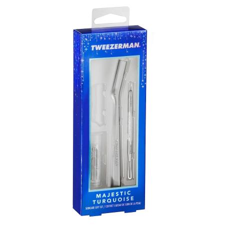 Tweezerman Majestic Turquoise Skincare Gift Set
