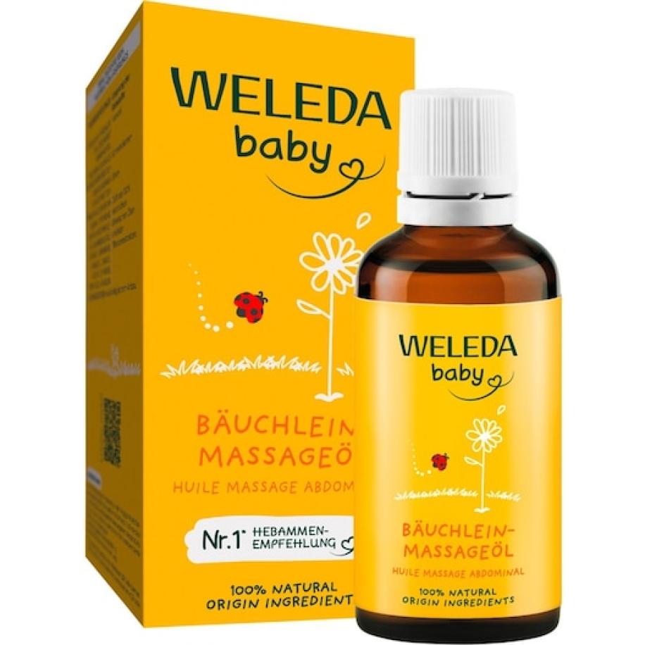 Weleda Baby's en kinderen Buikmassage-olie Lichaamsolie Dames 50 ml