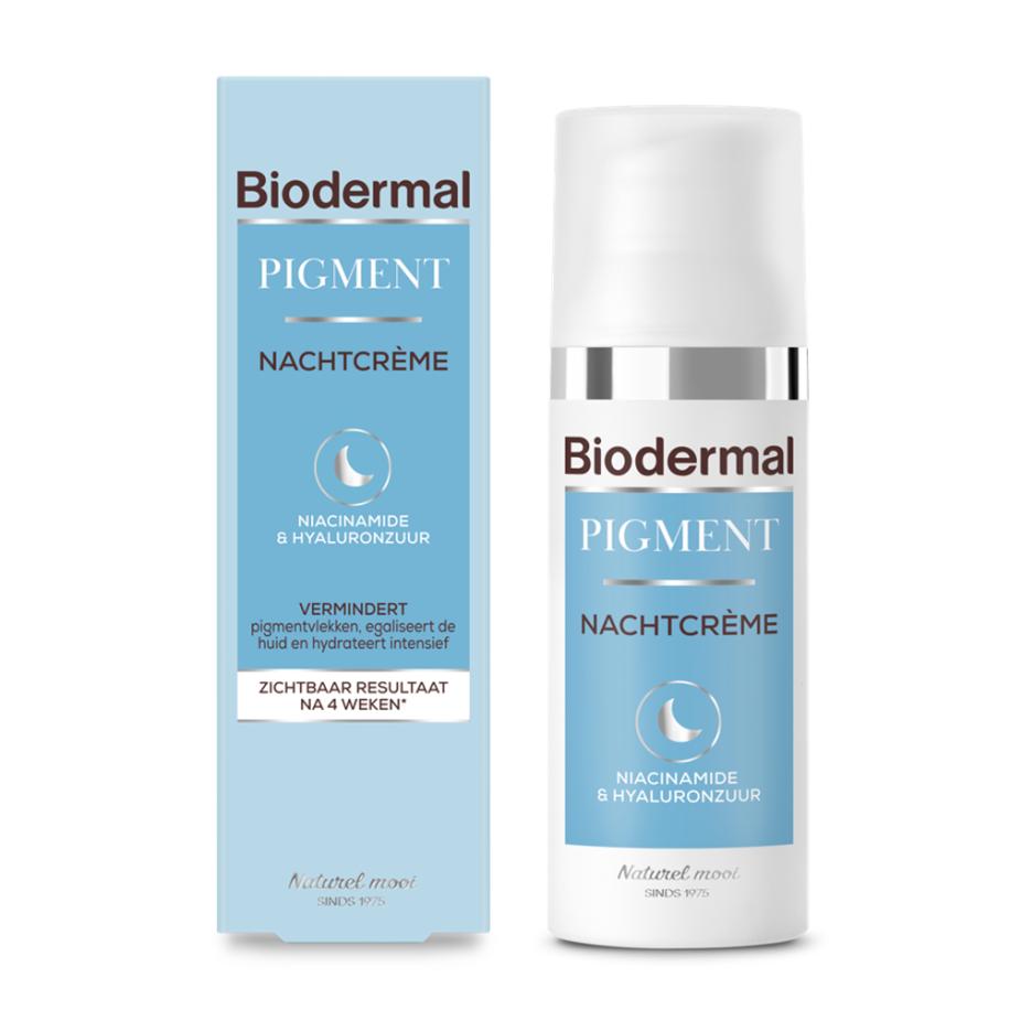 Biodermal Pigment Nachtcrème met Niacinamide & Hyaluronzuur