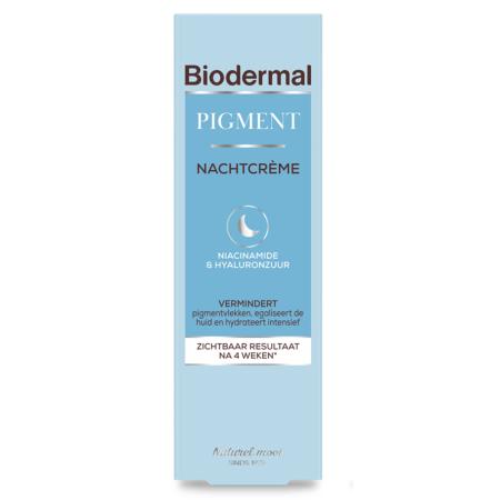Biodermal Pigment Nachtcrème met Niacinamide & Hyaluronzuur