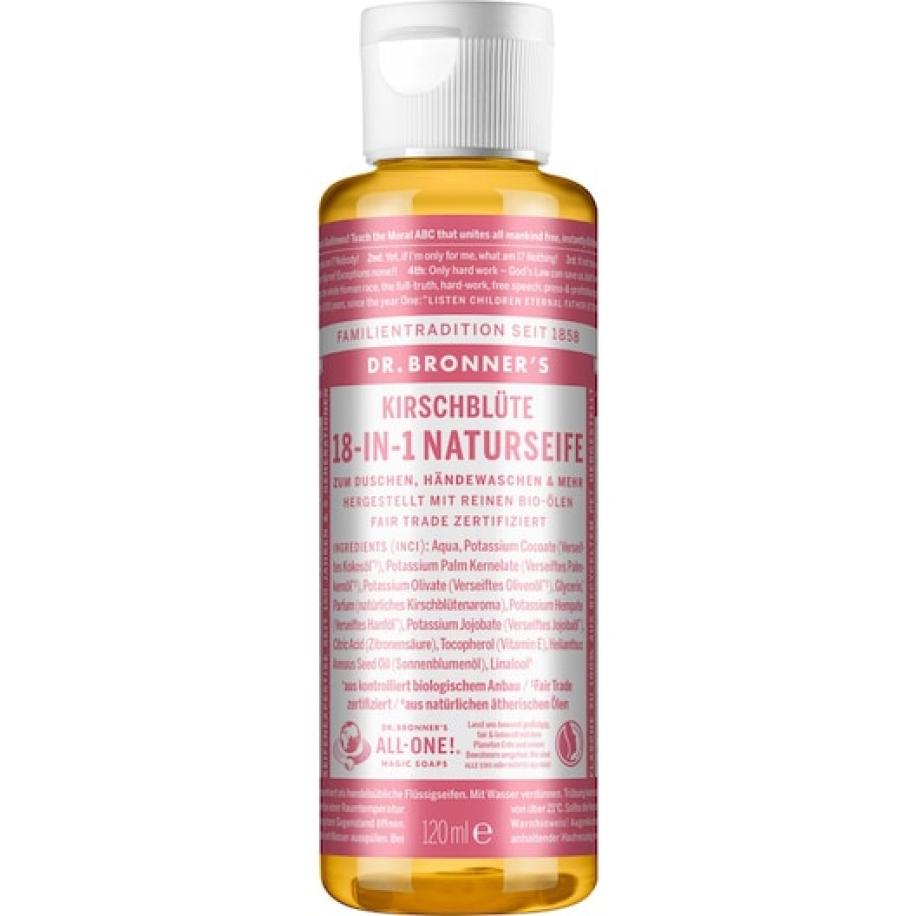 Dr. Bronner's Vloeibare zeep Kersenbloesem 18-in-1 natuurlijke Unisex 120 ml