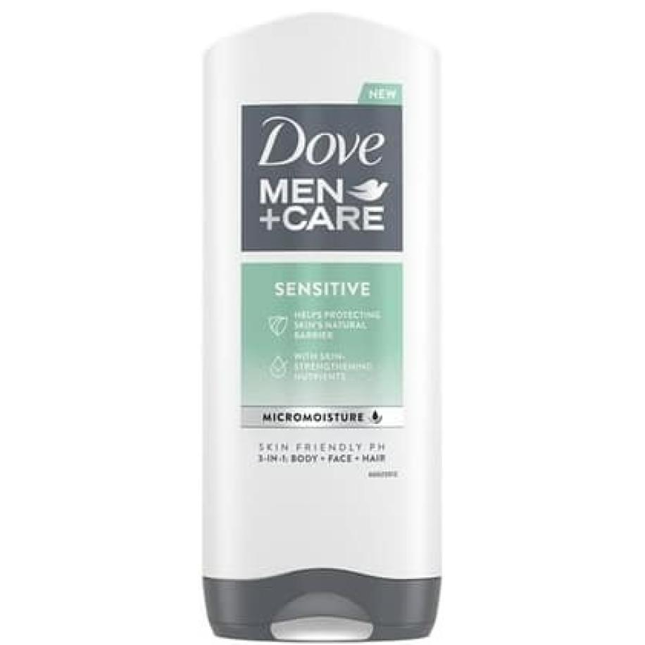 Dove Men +Care 3in1 Body Face Hair Douchegel Sensitive