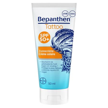 Bepanthen Tattoo Zonnecrème SPF50+