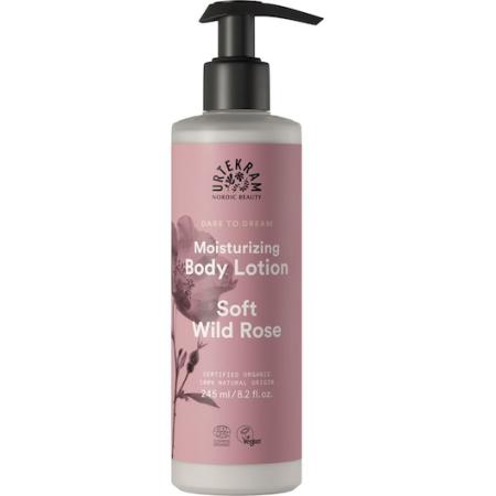 Urtekram Soft Wild Rose Hydraterende Body Lotion Bodylotion Dames 245 ml