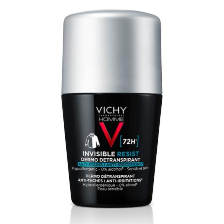 Vichy Homme 72H Invisible Resist Detranspirant 0% Alcohol