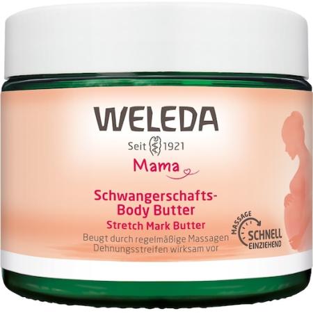 Weleda Baby's en kinderen Mummy Zwangerschaps Body Butter Lotion Dames 150 ml