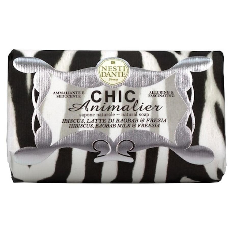 Nesti Dante Firenze Chic Animalier White Soap Reiniging Unisex 250 g