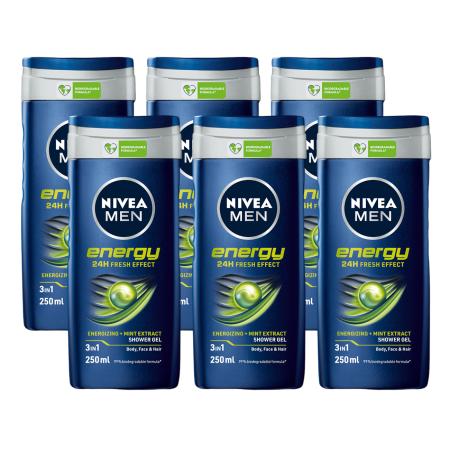 Nivea Men Energy Shower Gel Voordeelverpakking