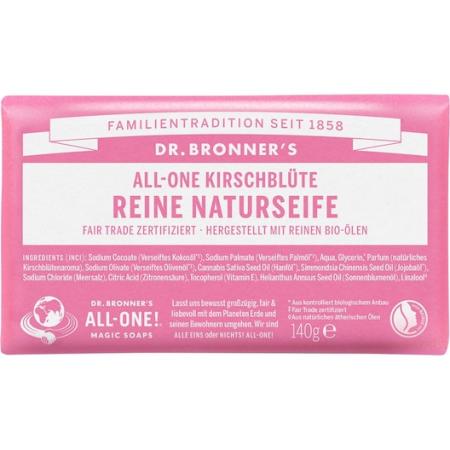Dr. Bronner's Blokzeep All-One Kersenbloesem Puur Natuurlijke Zeep Unisex 140 g
