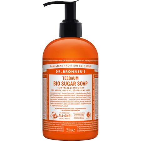 Dr. Bronner's Vloeibare zeep Tea Tree biologische suikerzeep Dames 355 ml