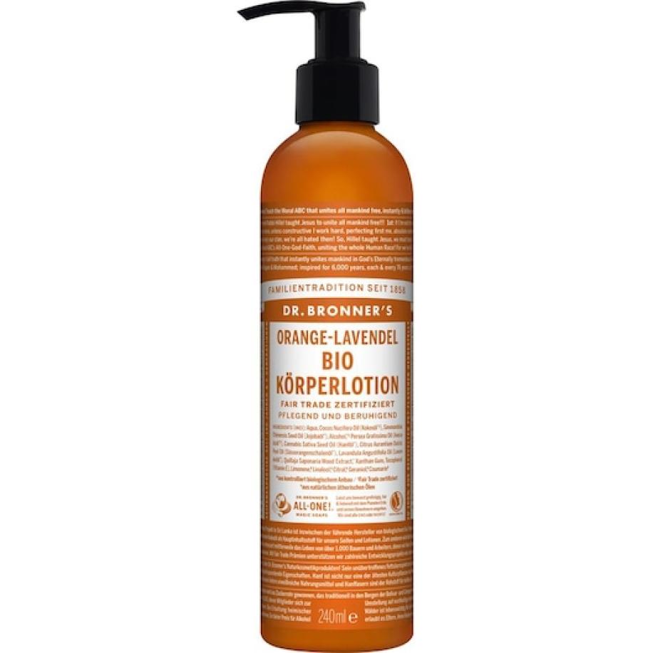 Dr. Bronner's Lichaamsverzorging Sinaasappel-Lavendel Biologische Body Lotion Cosmetica Unisex 240 ml