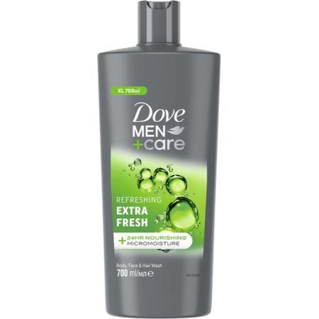 Dove Men+Care Refreshing Extra Fresh - Body, Face & Hairwash