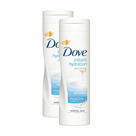 Dove Instant Hydration Body Lotion Duo