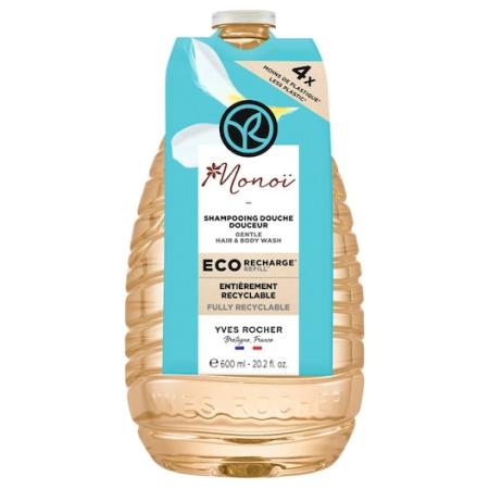 Yves Rocher Monoi Zachte haar- en lichaamswasgel Douchegel Dames 600 ml