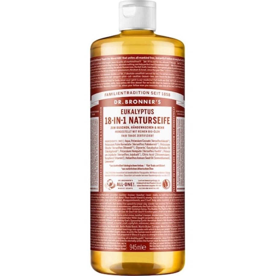 Dr. Bronner's Vloeibare zeep Eucalyptus 18-in-1 Natural Soap Cosmetica Dames 945 ml