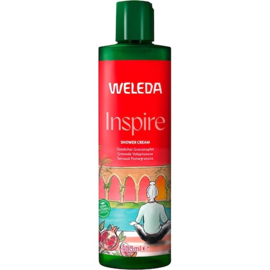 Weleda Douche verzorging Inspire Douchecrème Granaatappel Douchegel Unisex 400 ml