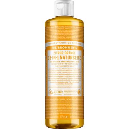 Dr. Bronner's Vloeibare zeep Citrus-Orange 18-in-1 Natural Soap Cosmetica Dames 475 ml