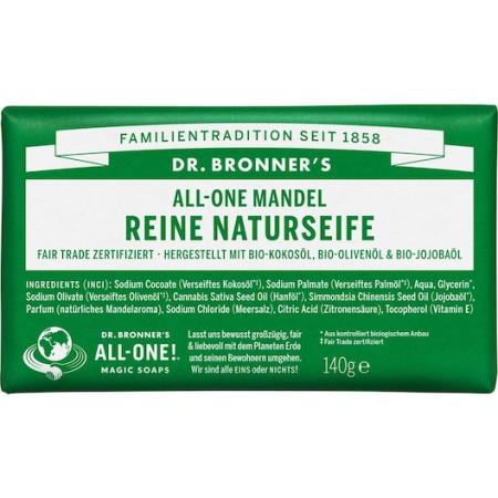 Dr. Bronner's Blokzeep All-One amandel zuiver natuurlijke zeep Dames 140 g
