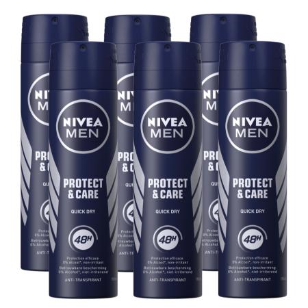 Nivea Men Protect & Care Deodorant Spray Voordeelverpakking