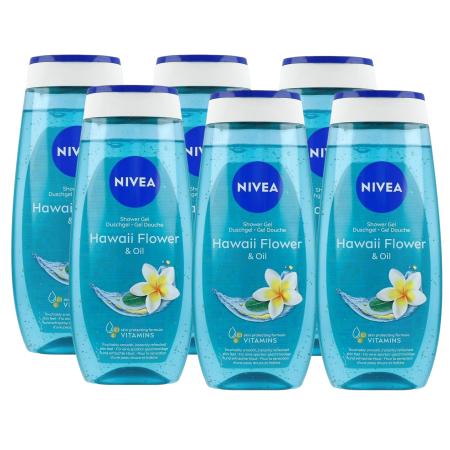 Nivea Hawaii Flower & Oil Douchegel Voordeelverpakking
