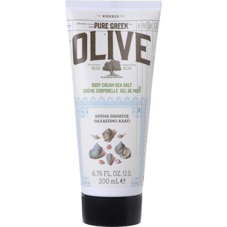 Korres Pure Greek Olive Body Cream Sea Salt Bodylotion Dames 200 ml
