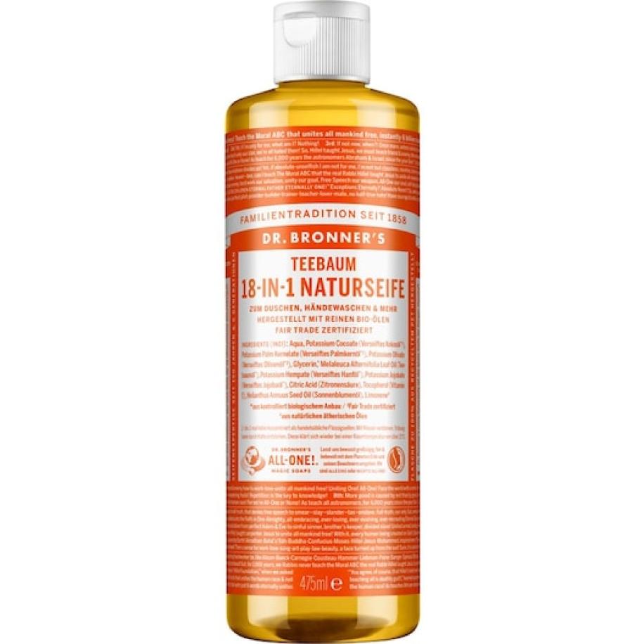 Dr. Bronner's Vloeibare zeep Theeboom 18-in-1 natuurlijke Dames 475 ml