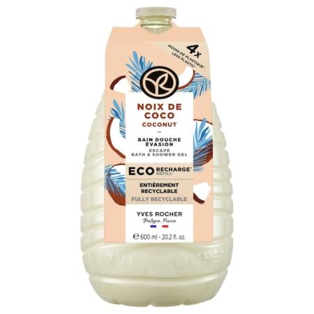 Yves Rocher Coconut Escape Bad- en Douchegel Dames 600 ml