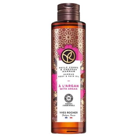 Yves Rocher Argan & Rose Hammam Lichaams- Haarolie Lichaamsolie Dames 100 ml