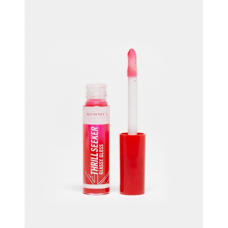Rimmel London Thrill Seeker Glassy Gloss Lipgloss in 600 Berry Glace-Rood