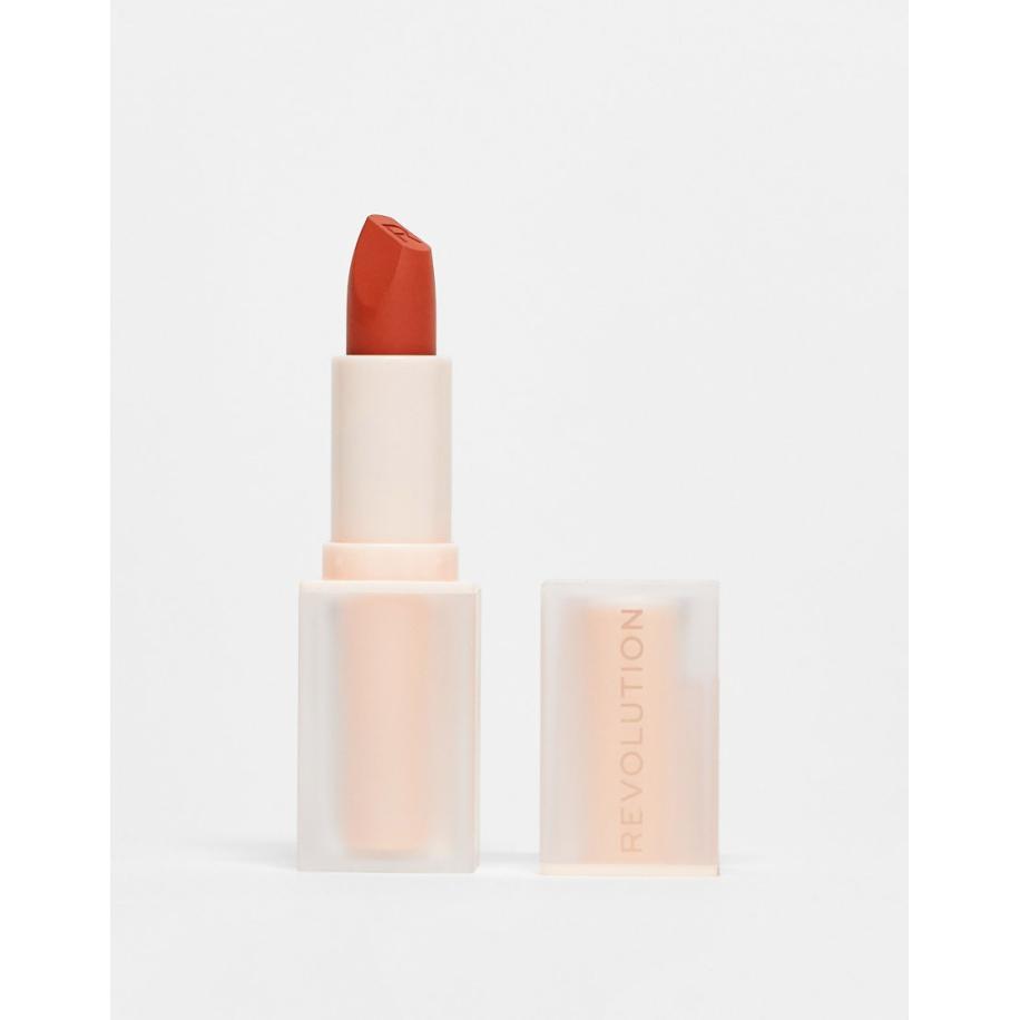 Revolution Lip Allure Zachte satijnen lippenstift in 'Rebel Rust'-Neutraal