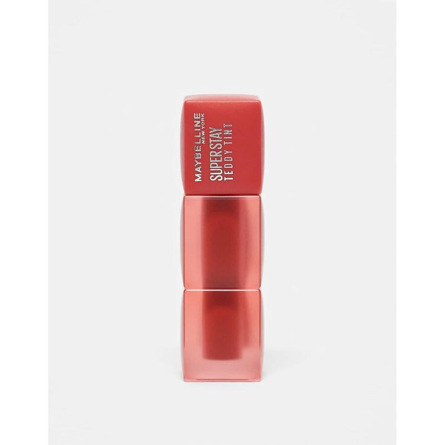 Maybelline Super Stay Teddy Vervaagde liptint Coquettish-Rood