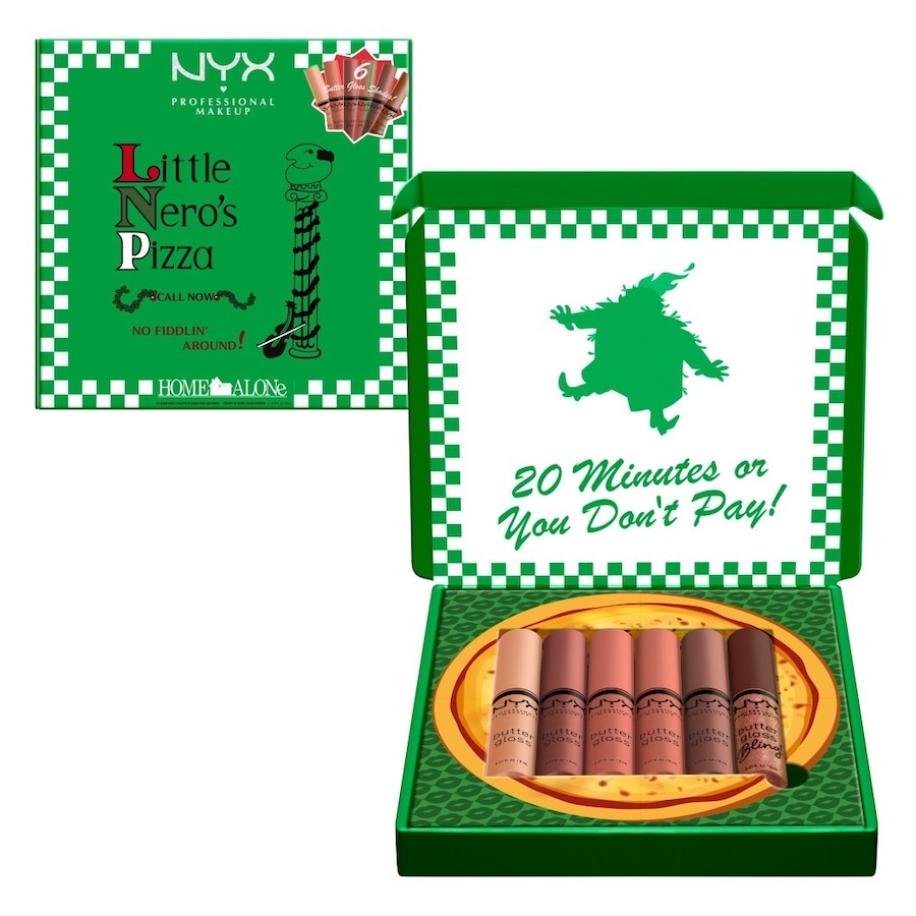NYX Professional Makeup Holiday Collection Home Alone Pizza Vault Butter Gloss